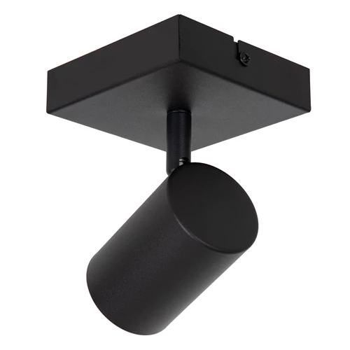 Lucide AMIGO - Deckenstrahler - 1xGU10 - Schwarz - detail 1